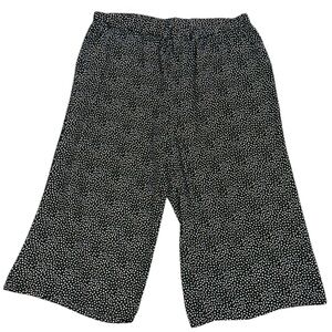Avon Black and White Polka Dot Pants